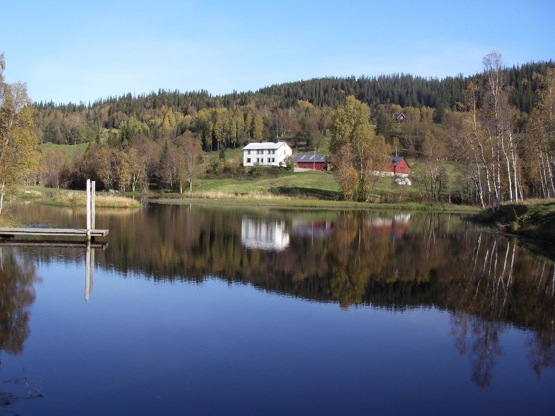 IMGP2075.JPG - Elgjakta starta med godvær i 2011. Snustad Nedre